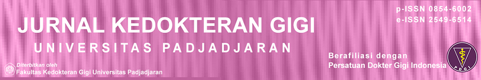 Jurnal Kedokteran Gigi Universitas Padjadjaran